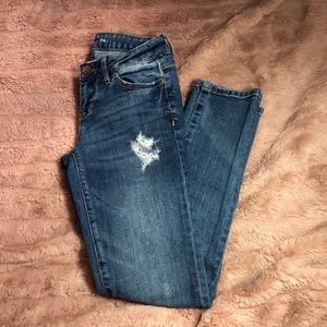 Aeropostale denim cropped jeans